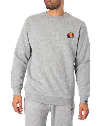 Ellesse Diveria Left Chest Logo Sweatshirt - Grey