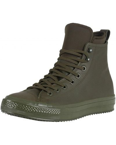 Converse Utility Green Ct All Star Hi Wp Leather Boots