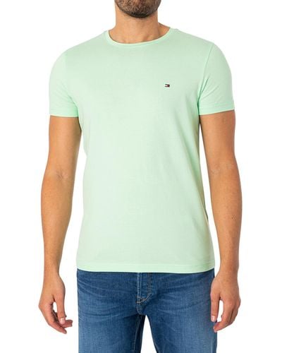 Tommy Hilfiger Stretch Extra Slim T-shirt - Green