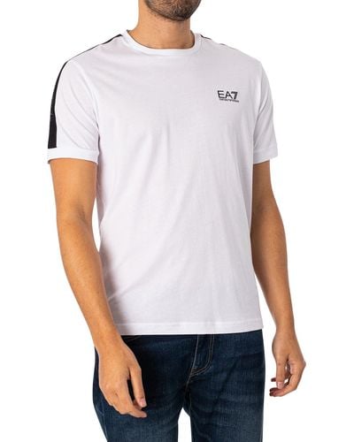 EA7 Chest Logo T-shirt - White