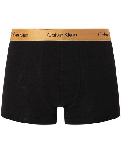 Calvin Klein Modern Cotton Trunks - Black