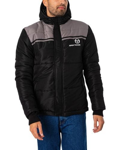 Sergio Tacchini New Young Line Puffer Jacket - Black