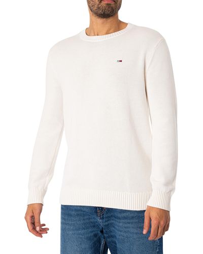 Tommy Hilfiger Crew neck sweaters for Men, Online Sale up to 69% off