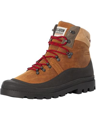 Palladium Pallabrousse Wp Hiker Leather Boots - Brown