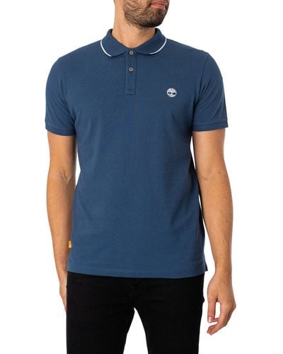 Timberland Slim Polo Shirt - Blue
