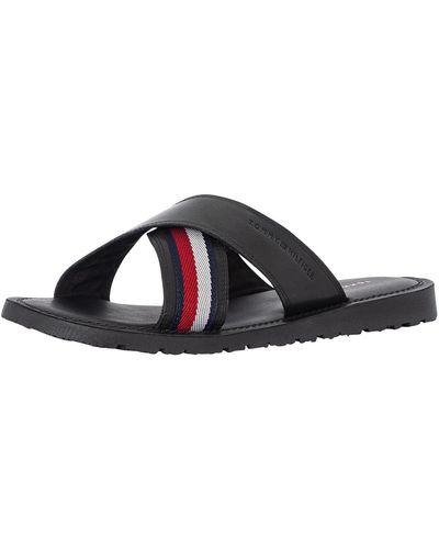 Tommy Hilfiger Sandals, slides and flip flops for Men | Online Sale up 67% | Lyst