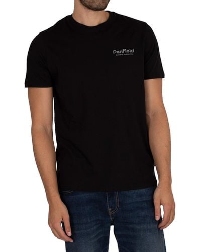 Penfield Hudson Script T-shirt - Black