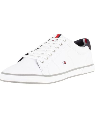 Signature Heel Leather Lace-Up Shoes | BROWN | Tommy Hilfiger