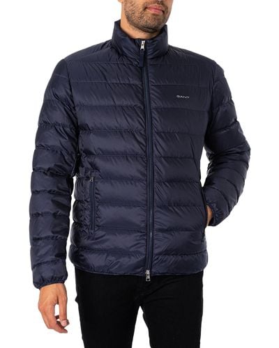 GANT Light Down Jacket - Blue