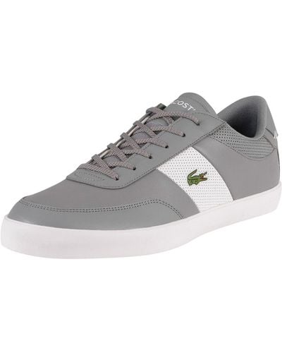 Lacoste Court Master 0120 1 Cma Leather Trainers - Grey