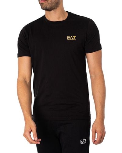 EA7 Chest Logo T-shirt - Black