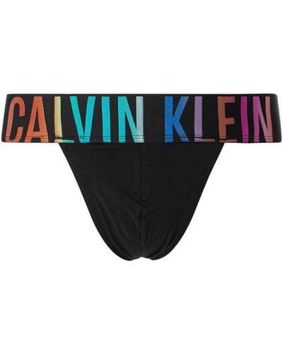 Calvin Klein Intense Power Thong - Black