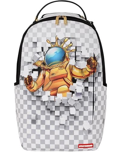 Sprayground Astromane Smashout Backpack - Grey