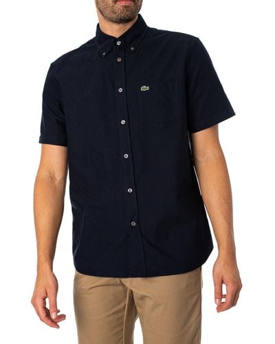 Lacoste Regular Logo Short Sleeved Shirt - Blue