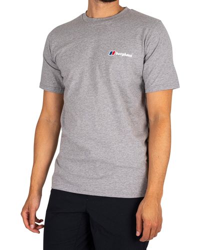 Berghaus Organic Classic Logo T-shirt - Grey