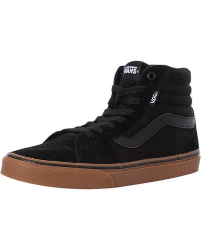 Vans Filmore Hi Suede Sneakers - Black