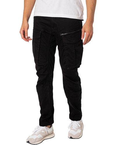 G-Star RAW Rovic Zip 3d Regular Tapered Cargo Trousers - Black