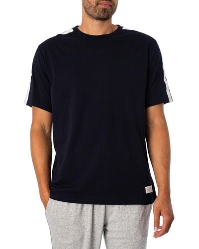 Tommy Hilfiger Lounge Shoulder Logo T-shirt - Black