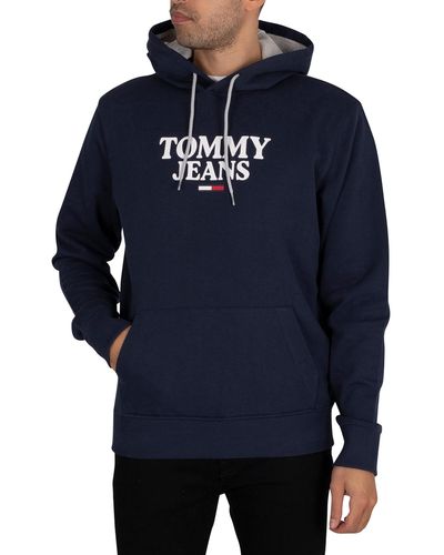 Tommy Hilfiger Entry Pullover Hoodie - Blue