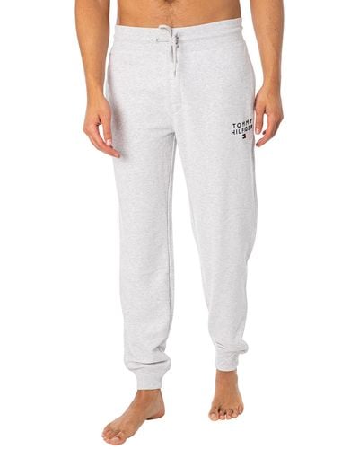 Tommy Hilfiger Lounge Embroidered Joggers - White