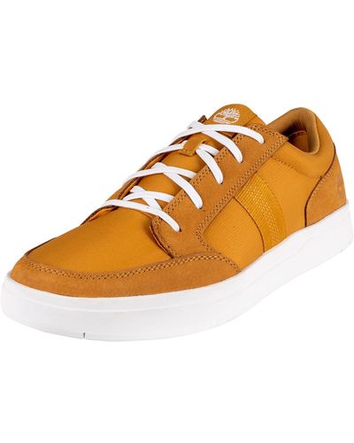 Timberland Davis Square Nubuck Sneakers - Orange