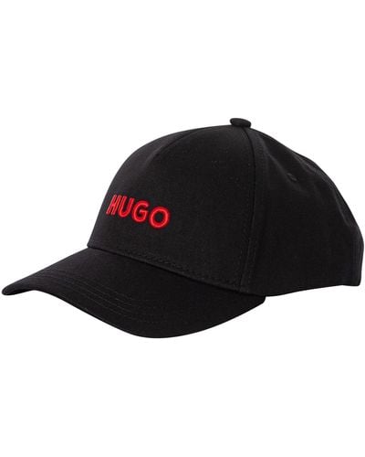 HUGO Jude Logo Baseball Cap - Black