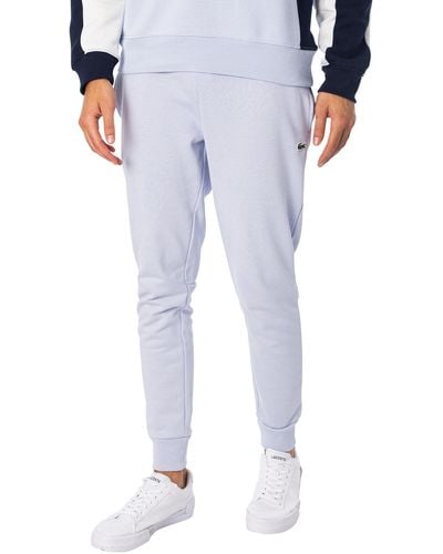 Lacoste Organic Cotton Logo Sweatpants - Blue