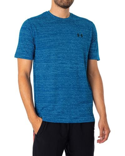 Under Armour Tech Vent Jacquard T-shirt - Blue