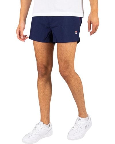Fila Hightide 4 Terry Pocket Stripe Sweat Shorts - Blue
