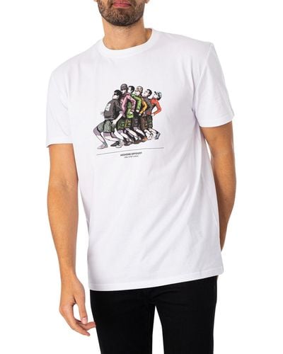 Weekend Offender Madness Graphic T-shirt - White