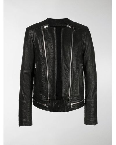 Tag væk Rejsende købmand Anvendt Balmain Leather jackets for Men | Online Sale up to 68% off | Lyst