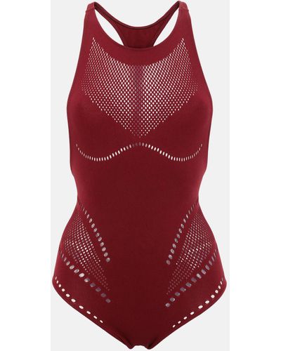 Stella McCartney Stellawear Graphic Bodysuit - Red