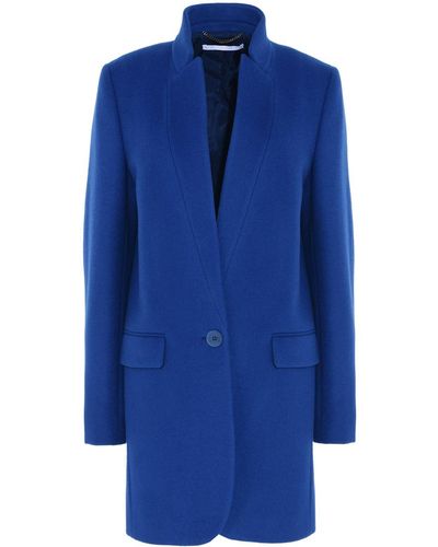 Stella McCartney Petrol Bryce Coat - Blue