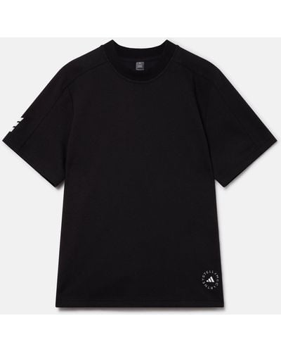 Stella McCartney Logo Oversized T-shirt - Black