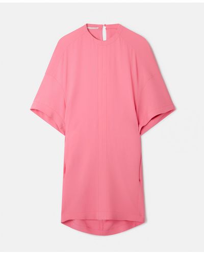 Stella McCartney Oversized Sleeve T-shirt Dress - Pink