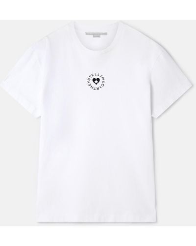 Stella McCartney Lovestruck Logo T-shirt - White
