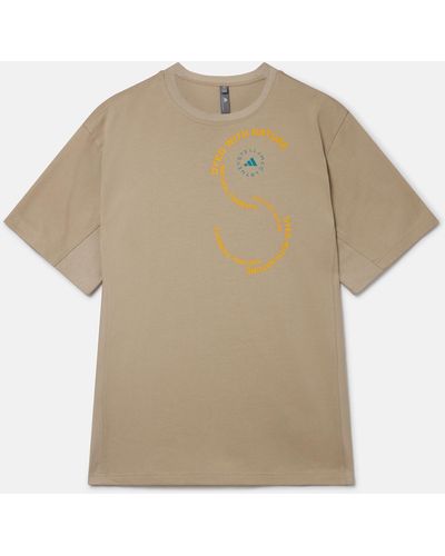 Stella McCartney S Values Print Unitefit T-shirt - Natural