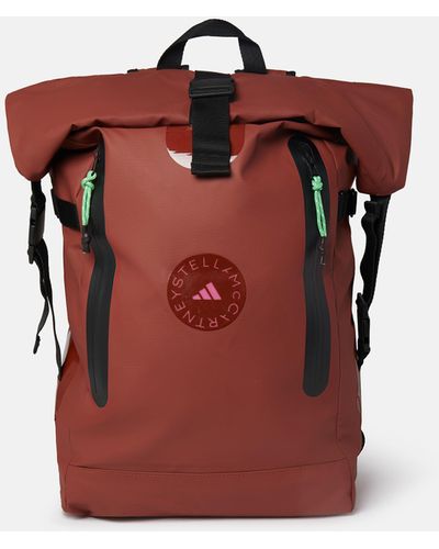 Stella McCartney Logo Backpack - Red