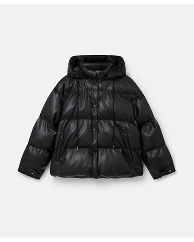 Stella McCartney Alter Mat Short Puffer Coat - Black