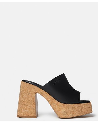 Stella McCartney Skyla Platform Mule Sandals - Black