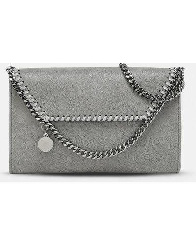 Stella McCartney Falabella Mini Shoulder Bag - Gray