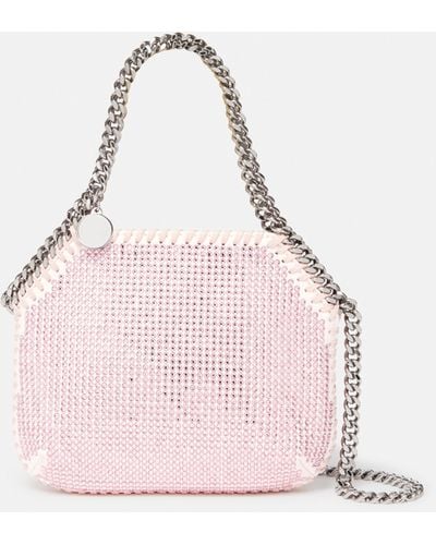 Stella McCartney Falabella Crystal Mini Shoulder Bag - Pink