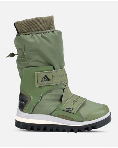 adidas By Stella McCartney Logo Snow Boots - Green