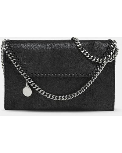 Stella McCartney Falabella Wallet Crossbody Bag - Black