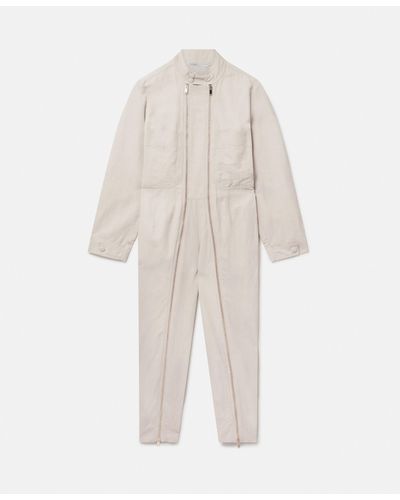 Stella McCartney Stella Iconics Utility Jumpsuit - White