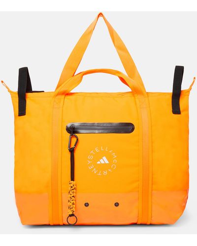 Stella McCartney Logo Tote Bag - Orange