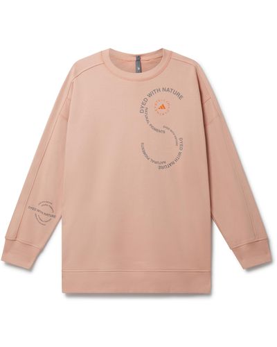 Stella McCartney S Values Print Unitefit Sweatshirt - Pink