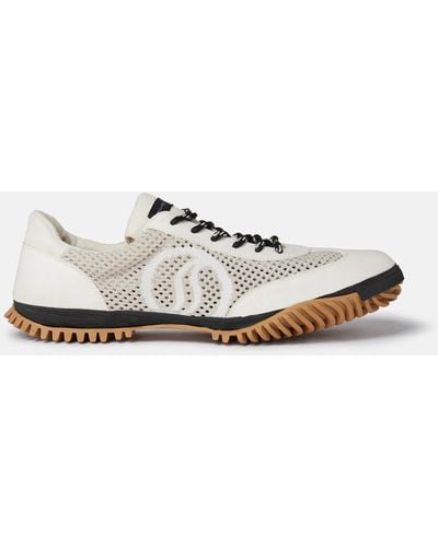 Stella McCartney S-wave Sport Mesh Panelled Trainers - White