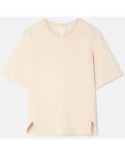 Stella McCartney Boxy Short Sleeve T-shirt - White