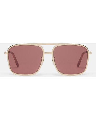 Stella McCartney Oversized Square Sunglasses - Pink